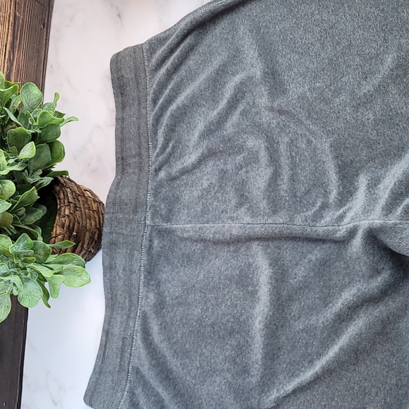 LIZ CLAIBORNE GRAY VALOR ELASTIC WAIST LONG PANTS - Picture 3 of 10